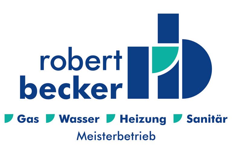 Logo von Robert Becker: Meisterbetrieb für Gas, Wasser, Heizung und Sanitär.